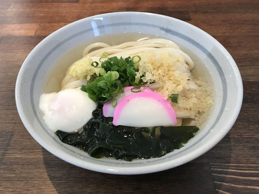 綾歌うどん_冷やしかけうどん