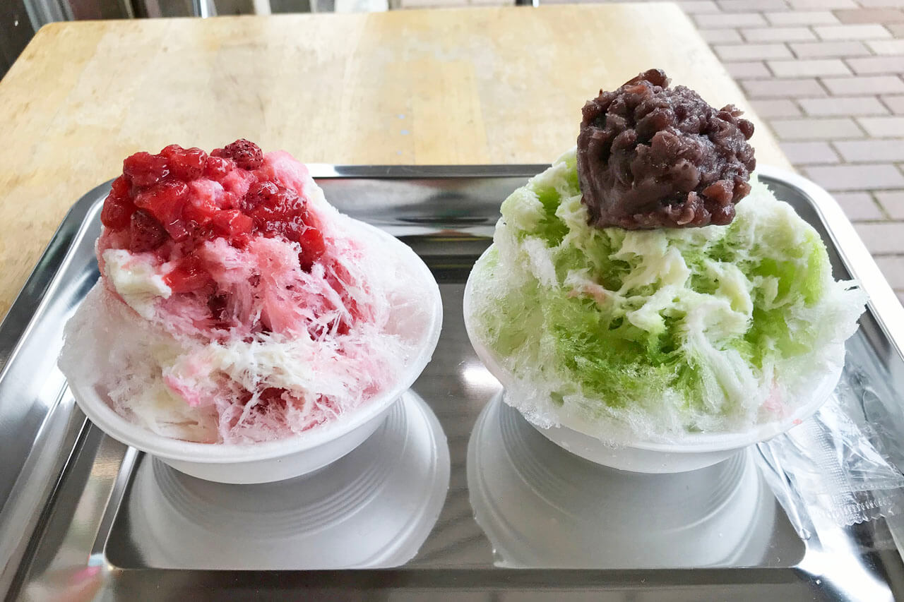 あんこたっぷり！新潟市・フレッシュ本町商店街にある老舗餅屋でかき氷