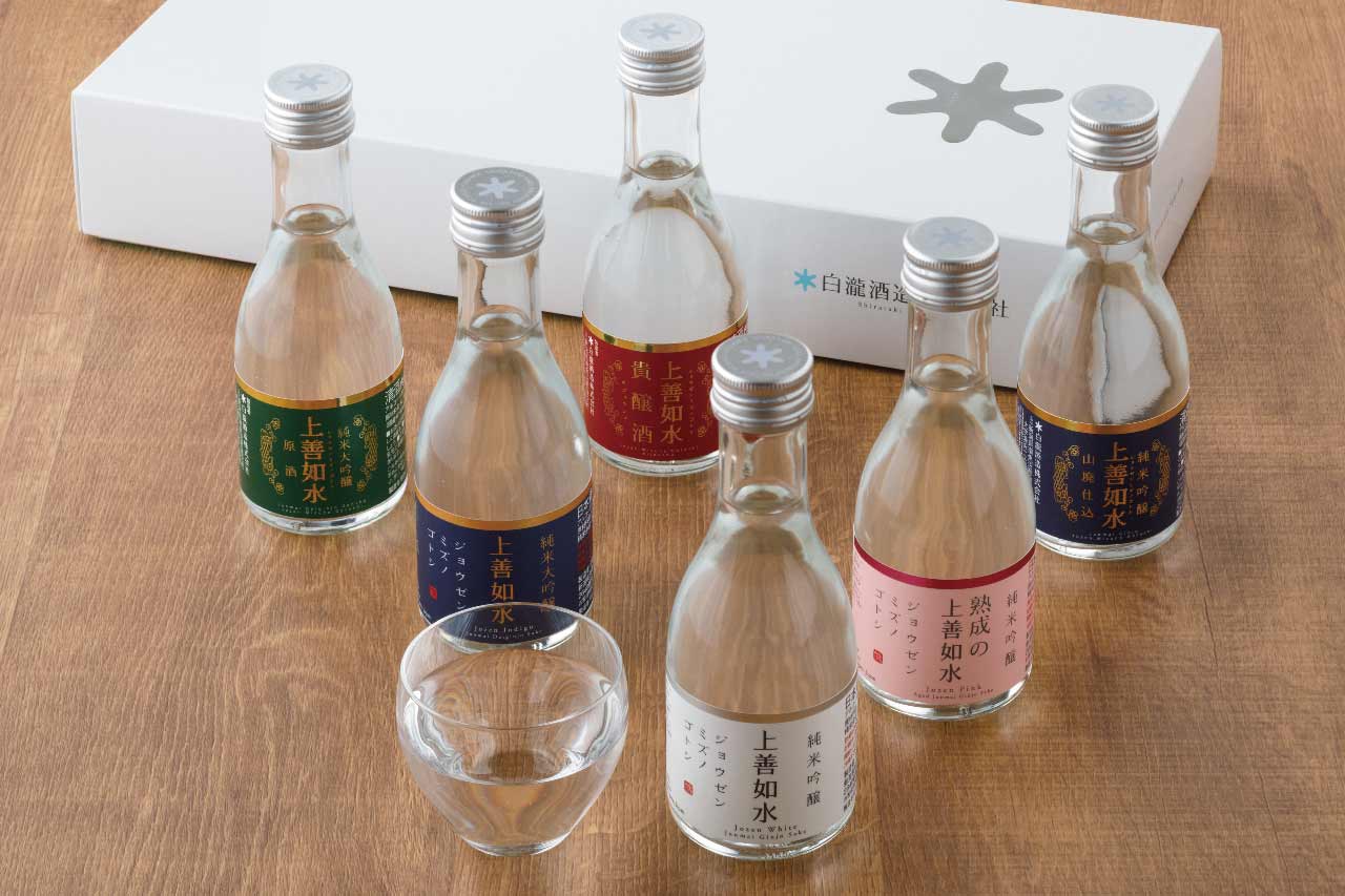上善 上善如水 日本酒 白瀧酒造 ロック酒 by jozen 純米 720ml 6本 低