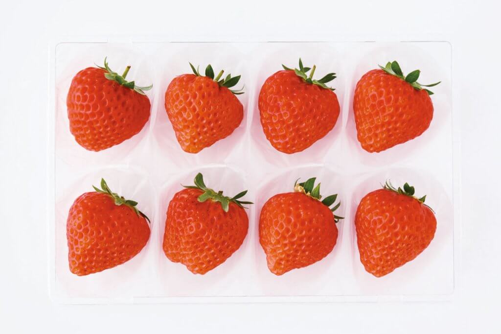 LED栽培のイチゴが一年中楽しめる！パティスリー併設の植物工場