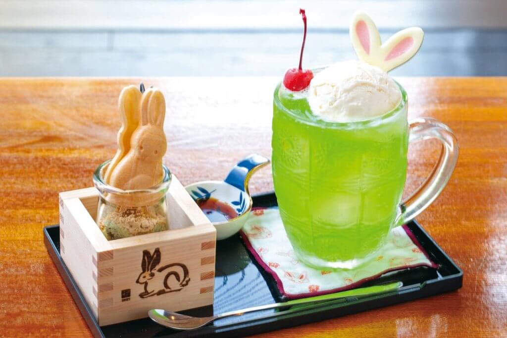 うさぎcafe 関川村の温泉旅館に金・土・日曜限定のカフェがオープン！ウサギ