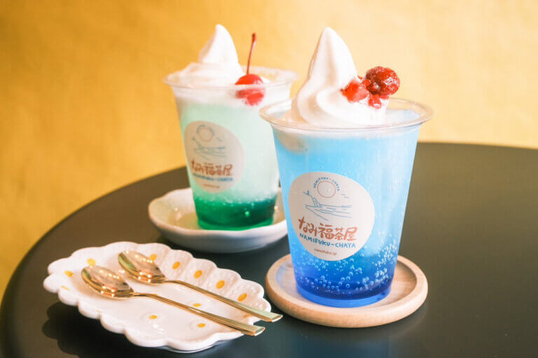 角田浜「なみ福」併設のカフェ「なみ福茶屋」に初夏の限定メニューが