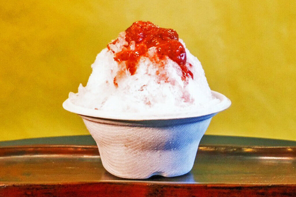 角田浜のカフェ「なみ福茶屋」に夏季限定メニューが登場！「越後姫の