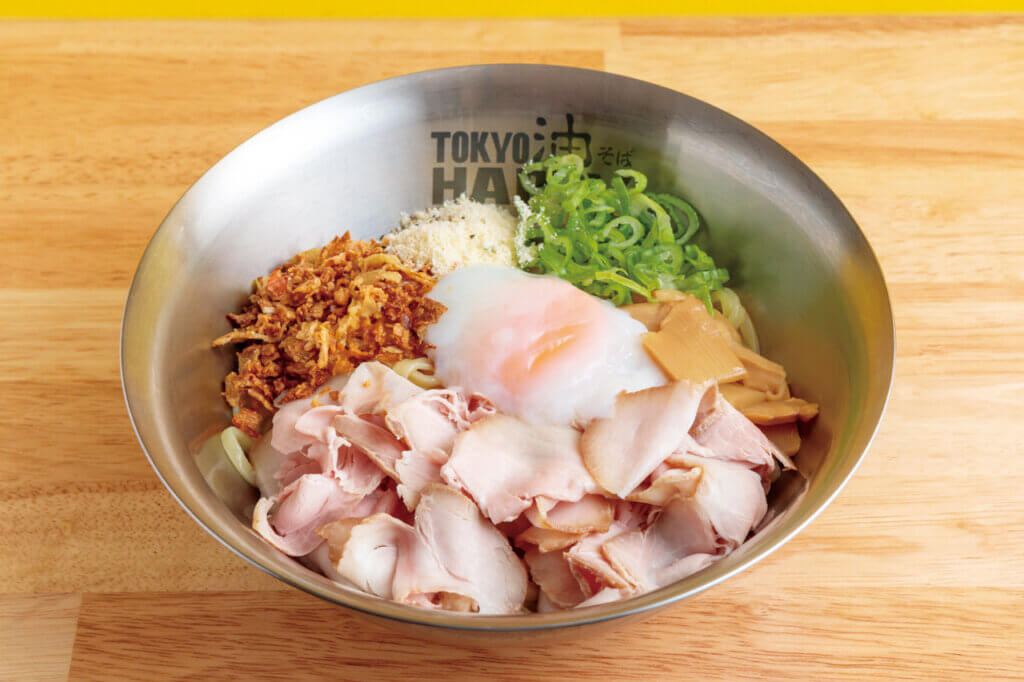 万代シテイに油そば専門店「東京油そばHAPPY」オープン！油そばの人気