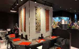 4/1にオープンしたばかり！期待の新店「鶏そば 縁道 煮干別邸」で泡