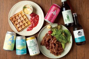 ����̃N���t�g�r�[���V���b�v�u�V�����[���v�����j���[�A���I�����͒�H�ƃ��b�t���́u�g���e�L���ނ���z�[���[���b�t���v�Ƃ��ĉc�Ƃ̃��C���摜