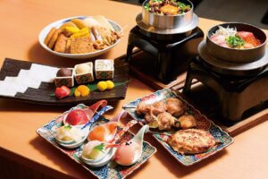 ���ʂ��ł��ł񂪐H�ו���̋������u���ł�ƘF�[�Ɗ��߂� �ΓX �����w�O�X�v�����s����V�㒬�ɂ̃��C���摜