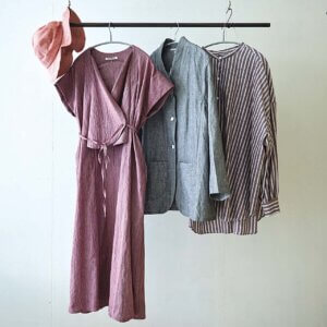 �T�c�Ȃ�ܐ�j�b�g�̃A�C�e�����I�`���𐶂����t�@�b�V�����u�����h�uTULIP EN MENSEN�v���͓X�������楕ٓV�������΂ɒa���̉摜5