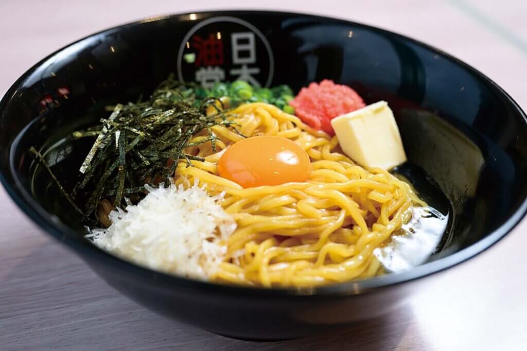 渋谷発・油そばのお店が県内初出店！「油そば 日本油党」リバーサイド