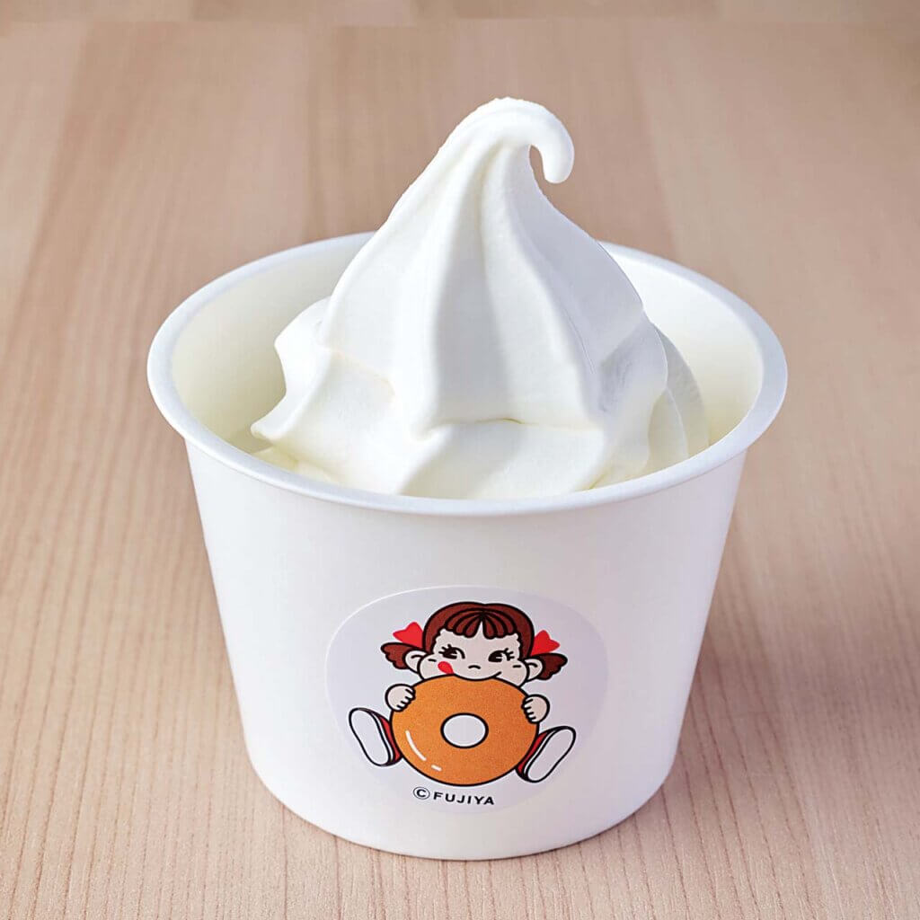 県内初！ミルキー味のドーナツが楽しめる「ペコちゃんmilkyドーナツ そ
