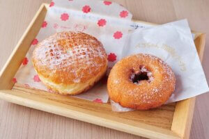 県内初！ミルキー味のドーナツが楽しめる「ペコちゃんmilkyドーナツ そ